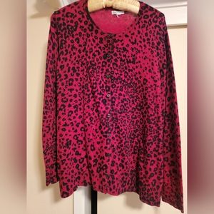 Croft & Barrow Button up Cardigan Sweater top